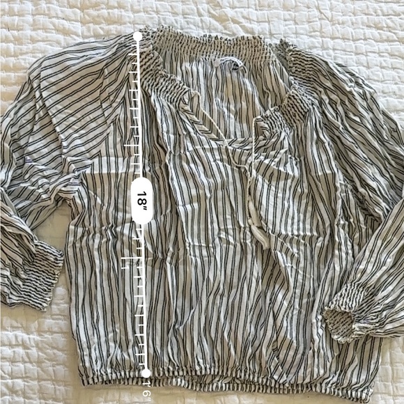 Women’s REVOLVE Faithful The Brand Summer Blouse Top Sz M WORN ONCE - Picture 9 of 11